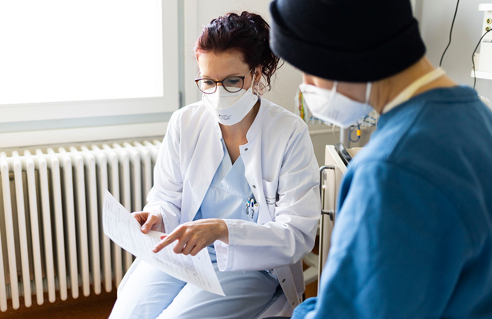 Patientengespräch Onkologie Patientengespräch Onkologie
